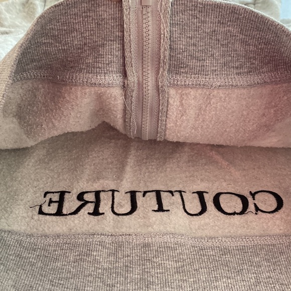 Juicy Couture Faux Fur Hoodie Sz M 8/10Y - Picture 10 of 14